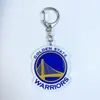 Uma geração de chaveiros de basquete Lakers Warriors Nets Clippers Cavaliers pingente de acrílico para mochila carro