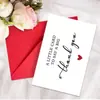 Selección de Colección de Tarjetas de Agradecimiento, Juego de Tarjeta de Felicitación con Sobre, Mensajes Escritos a Mano, Bendiciones, Tarjetas Plegables con Texto