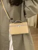 Bolsa Térmica para Marmita Estilo Coreano Nicho para Mulheres 2026 Nova Coleção Início da Primavera Bolsa de Mão Versátil para o Dia a Dia Bolsa Transversal Casual de Ombro