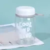 Nuevo Vaso de Agua Lindo de Alto Valor Estudiante Deportes al Aire Libre Vaso de Plástico Verano Portátil Vaso Resistente a Caídas con Escala