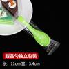 Cuchara Desechable Plástico Empaquetada Individualmente Cuchara de Postre Empaquetada Para Llevar Cuchara Dulce Cuchara para Polvo de Hielo Cuchara de Cristal