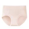 Ropa interior sin costuras para mujer de talla grande, tiro medio, realza glúteos, cómoda, transpirable, sin marcas, anti-exposición, con fuelle de seda de morera, control de abdomen, bragas