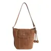 Nuevo modelo de bolso transfronterizo 2026, bolso cruzado de gran capacidad, bolso tipo cubo, bolso de hombro para mujer, bolso para damas