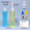 Kit de Experimento de Modelo de Bomba de Agua Tipo Pistón DIY Equipo de Experimento de Mecánica Física Hecho a Mano