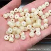 Venta de Liquidación de Cuentas Antiguas Estilo Tibetano con Incrustaciones de Hueso de Camello y Hueso de Vaca, Cuentas Sueltas para Manualidades DIY, Cuentas de Oración Budista y Accesorios de Joyería