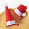 Nuevo Pasador de Sombrero de Navidad Lindo Mini Sombrero Pasador Decoración de Fiesta Navideña Sombrero de Fieltro Estéreo Pin de Pico de Pato