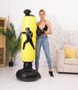 Coluna de Boxe Vertical Infantil Tumbler de Boxe Transfronteiriço Saco de Pancadas Inflável Brinquedo para Aliviar a Raiva Coluna de Boxe de 1,6 m de Altura