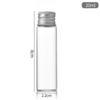 Frasco de Vidro Controlado com Boca de Rosca de 22mm Alto Borosilicato Transparente Tanque de Armazenamento Frasco de Deriva Frasco Cordyceps Frasco para Tabaco de Agarwood
