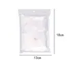 Uñas para Manicura Transfronterizas 500 Piezas Uñas Postizas Transparentes Bolsa de Arco Alto Parches para Uñas Tipo Tubería de Agua Venta Directa de Fábrica
