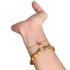 "Hazte Rico al Instante" Nuevo Estilo Chino Llamativo Collar de Caballo Rojo Atmósfera de Año Nuevo Cadena Sencilla para Clavícula del Año del Zodiaco