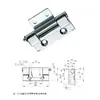 Bisagra para Puerta de Gabinete Industrial Cl232 Bisagra Removible para Puerta de Gabinete de Equipo Industrial Bisagra para Caja de Distribución de Chasis