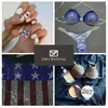 Strass Imitação Austríaco em Azul Profundo, Strass para Roupa de Fundo Plano, Strass para Nail Art, Adesivos de Unha DIY, Acessórios de Vidro