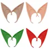 Adereços de orelha para maquiagem de Halloween transfronteiriços, adereços de fantasia de látex que brilham no escuro para monstros de fada