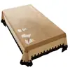 Mantel Retro Impermeable y a Prueba de Aceite Sin Lavado Nuevo Estilo 2026 Lujo Accesible Mantel de Mesa de Comedor de Gama Alta Cubierta Rectangular para Mesa de Café