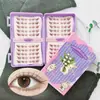 Caja de Regalo para Pestañas Postizas Transfronterizas Empaque Ocho Filas Yf08 Pestañas Extendidas Frescas y Delgadas Pestañas Postizas Naturales Sin Pegamento
