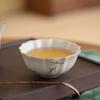 Mesa de Hielo Xiao Zhu Pintado a Mano Taza Qing Language Taza de Maestro Cerámico Taza Personal para el Hogar Taza para Cata de Té Taza del Juego de Té Kung Fu