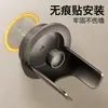 Soporte para secador de pelo de alta velocidad, estante de almacenamiento de pared sin taladro, comodidad manos libres para uso doméstico