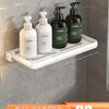Estante de Almacenamiento Plegable para Baño Inodoro Varios Artefactos Colgante de Pared Sin Perforaciones Lavabo Estante de Almacenamiento para Pared de Inodoro