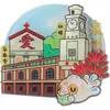 Ai Quanzhou Xijie Atracciones Turísticas Culturales y Creativas Check-In Acrílico NFC Imán para Refrigerador Imán Souvenir de Lugar Escénico de la Ciudad