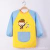 Ropa de Protección Infantil Delantal Impermeable Ropa de Pintura Guardería Ropa Protectora con Estampado Estudio Ropa Impermeable para Niños y Niñas