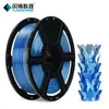 Flashforge Pla Seda Alta Resistencia, Resistente a la Humedad, Alto Brillo, 3 Piezas con 65% de Descuento, Filamento para Impresión 3D de 1kg