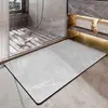 Alfombrilla de suelo de tierra de diatomeas nueva de mármol de lujo ligero, alfombrilla absorbente para baño, alfombra para el hogar, alfombrilla para la entrada, alfombrilla antideslizante para el inodoro