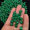 Botão de contas de ábaco verde jade imitação para acessórios de cheongsam atacado DIY presente feito à mão decoração contas soltas penduradas atacado