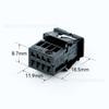 Conector Automotivo 8K0971833/1719566-1/1719564-1 Sensor do Retrovisor Plug de 8 Pinos