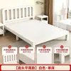 Cama com Estrutura de Ferro Cama de Casal Doméstica Cama de Ferro Quarto de Aluguel Espessada Reforçada Espessada Quarto Estrutura de Aço Carbono Cama de Ferro Forjado
