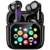 V8 Display A9pro Fone de Ouvido Bluetooth A10 Cancelamento de Ruído ANC Sem Fio Intra-auricular TWS Tradução IA Tela Colorida Longa Duração