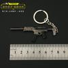 Mini llavero colgante de metal con diseño de espíritu maligno periférico de contrato intrépido, crisis 001, asesino de energía de origen.