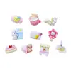 Mini carrito de comida para animales pequeños, accesorios de resina para jugar con comida, pegamento de crema, pinzas para el pelo DIY, funda para teléfono móvil, parche de papelería, venta al por mayor