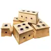 Caja de moxibustión palo de moxa Dispositivo de moxibustión caliente caja de moxibustión de un agujero de doble agujero de tres agujeros de cuatro agujeros de seis agujeros Caja de moxibustión caliente