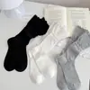 26 Estilos Nuevos de Calcetines Sueltos para Mujer con Bordes de Volantes de Doble Capa, Calcetines Coreanos de Moda y Versátiles Estilo Ins