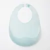 Nuevos Baberos de Alimentación Transfronterizos para Bebés, Baberos de Silicona para Saliva de Niños, Baberos Impermeables 3D para Bebés, Personalizables