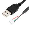 Cabo de dados USB 2.0 para PH2.0 cabo de pino PH2.0 de 4 pinos para USB 2.0 pino USB de placa-mãe pequeno