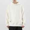 Sudadera con capucha de color sólido de peso pesado para hombre, nueva para otoño e invierno, holgada, versátil, simple, con bolsillo deportivo, sudadera con capucha para hombre