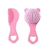 Peine para bebé Traje de cuidado Peine masajeador para cuero cabelludo de bebé Peine para cabello de bebé Cepillo de baño