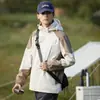 Chaqueta Exterior Tres en Uno a Prueba de Viento e Impermeable para Mujer, Estilo Pareja, Chaqueta de Montañismo Fina de Una Sola Capa para Hombre, Venta al por Mayor