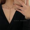 Cadena de Suéter para Otoño e Invierno, No es Necesario Quitarla al Dormir, Collar Trbottomy, Lujo Accesible, Nicho, High-Bottom, Estilo Largo, Combinar con Camiseta Interior, Accesorios Trbottomy