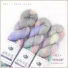 Hilo de Lana Fantasía Degradado Teñido a Mano para Tejer a Mano Suéter DIY Bufanda Chal Hilo de Mohair