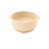 Tazón de silicona de grado alimenticio para bebés con doble asa para niños, color sólido, antideslizante, con ventosa, tazón de doble asa para que los bebés aprendan a comer, tazón complementario