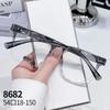Lentes TR90 de Moda Frescos, Simples, Cómodos y Hermosos Lentes Ultraligeros y Planos Hermosos y Modernos Estilo Coreano de Alta Gama 8682