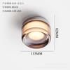 Luz Criativa Nórdica de Luxo Leve para Entrada Vento Simples Corredor Corredor Parede de Fundo Espelho Luz Frontal Luminária de Parede para Cabeceira para Quarto