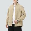 Camisa de algodão masculina 2025 primavera nova oxford têxtil lavado casual solto moderno trabalho camisa jaqueta masculina