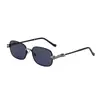 Gafas de sol de moda cuadradas europeas y americanas 2026 para mujer, Gafas de sol únicas y modernas con cabeza de leopardo Protección UV para mujer, Transfronterizo