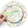 50 Adesivos Originais Pintados à Mão para Lazer, Personalizados Transfronteiriços Fofos de Comida para Geladeira Capa de Celular Adesivos de Computador