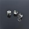 Juego de herrajes para muebles engrosados, tres en uno, con conector, tornillo, excéntrico, conector, tuerca y tuerca.