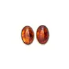 Aretes Ovalados de Acrílico con Degradado Transfronterizos Europeos y Americanos Pendientes de Moda Estilo Retro Joyería de Oreja Simple Versátil para Mujeres Sensación de Alta Gama
