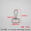 Suministros del Fabricante Ganchos de Aleación de Zinc, Pinzas para Perros, Ganchos de Boca de Pez, Clips Metálicos para Llaveros de Bolsos, Conectores de Correa y Accesorios